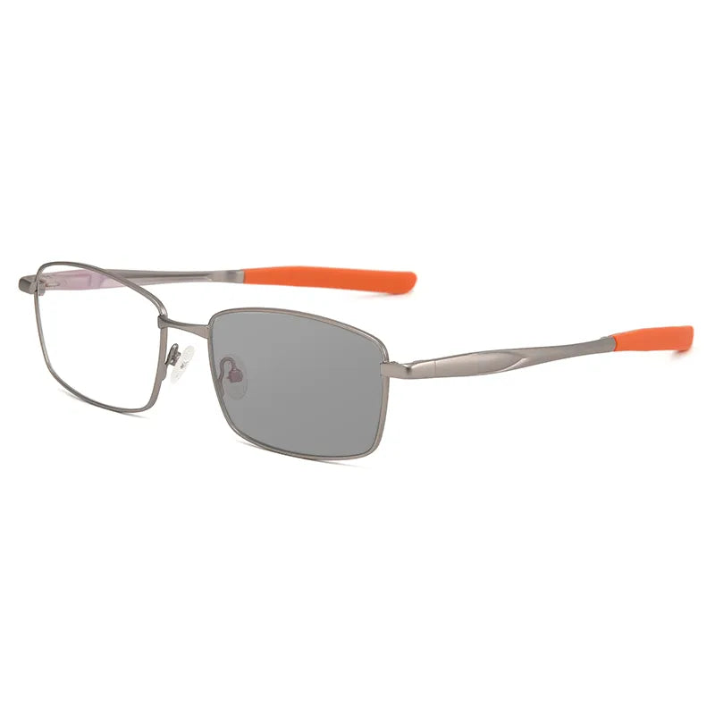 STYLISH FULL-RIMMED SPORTS PHOTOCHROMIC MULTIFOCAL READING GLASSES