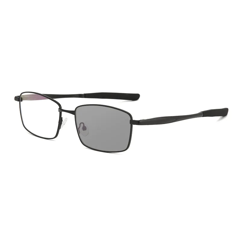 STYLISH FULL-RIMMED SPORTS PHOTOCHROMIC MULTIFOCAL READING GLASSES