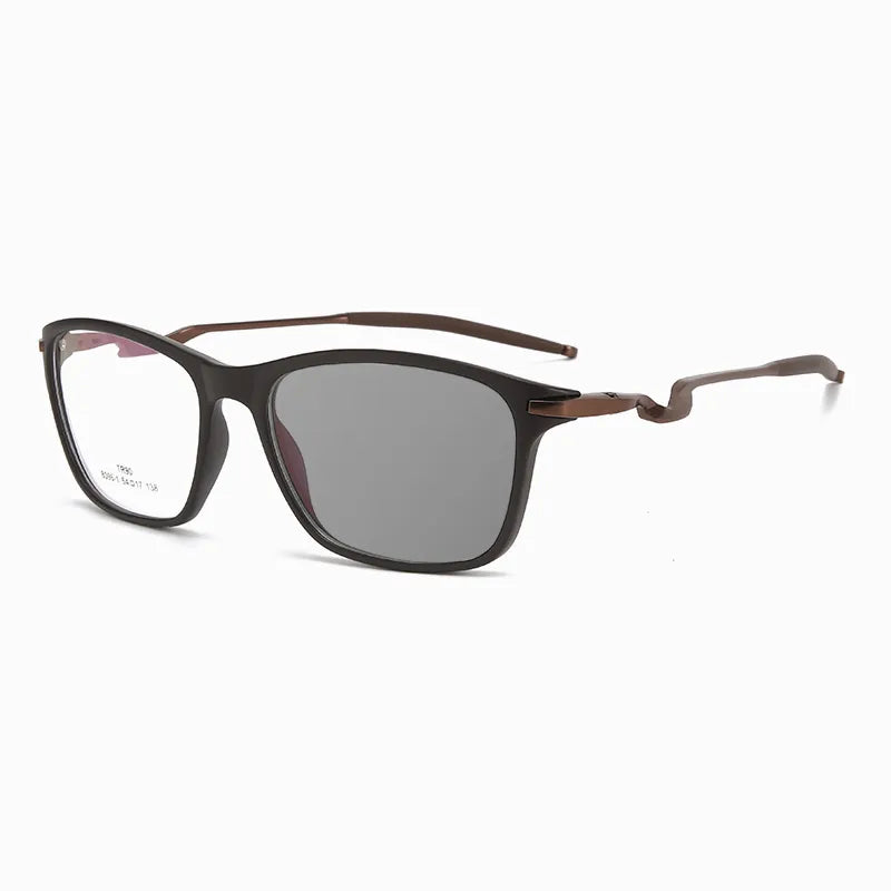 STYLISH SQUARE-FRAMED PHOTOCHROMIC MULTIFOCAL READING GLASSES